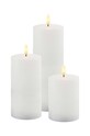 Набір свічок led Sirius Sille 3-pack білий 80816