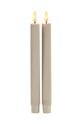 Свеча led Sirius Smilla 2 шт серый 80255