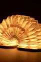 γκρί Λάμπα led Gingko Design Velvet Accordion Lamp