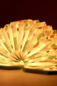 μπλε Λάμπα led Gingko Design Velvet Accordion Lamp