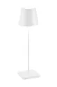 biały Zafferano lampa stołowa bezprzewodowa led Poldina Pro Unisex