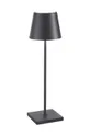 crna Bežična led stolna svjetiljka Zafferano Poldina Pro Unisex