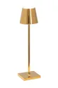zlatna Bežična led stolna svjetiljka Zafferano Poldina Micro Unisex