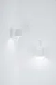 Bežična led zidna svjetiljka Zafferano Poldina bijela