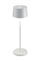 biały Zafferano lampa stołowa bezprzewodowa led Olivia Pro Unisex