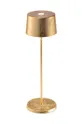 zlatna Bežična led stolna svjetiljka Zafferano Olivia Pro Unisex