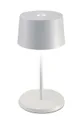 bela Brezžična namizna svetilka Zafferano Olivia Pro Mini Unisex