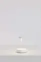 Led brezžična namizna svetilka Zafferano Swap Mini bela