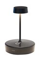 Zafferano lampa stołowa bezprzewodowa led Swap MIni czarny LD1011N3