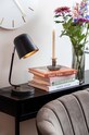 Leitmotiv lampa stołowa Encantar czarny LM2171BK