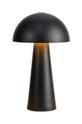 czarny Markslöjd lampa stołowa bezprzewodowa Fungi Unisex