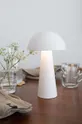 Bezdrôtová stolová lampa Markslöjd Fungi biela