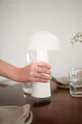 biały Markslöjd lampa stołowa bezprzewodowa Fungi