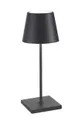 crna Bežična LED lampa Zafferano Poldina Pro Mini Unisex