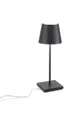 Bežična LED lampa Zafferano Poldina Pro Mini crna