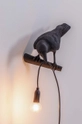 Home & Lifestyle Seletti lampa ścienna Bird Lamp Black Looking Left 14737 czarny