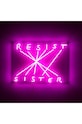 Seletti decorațiune perete led Resist Sister roz 13007..