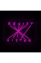 Seletti decorațiune perete led Resist Sister 13007.. roz