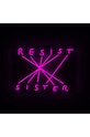 Seletti decorațiune perete led Resist Sister 13007.. roz
