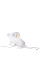 Вітальня та спальня Настільна лампа Seletti Mouse Lamp Lop 15222 білий