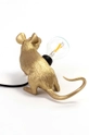 Home & Lifestyle Stolna lampa Seletti Mouse Lamp 15232 zlatna