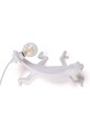 Seletti lampa ścienna Chameleon Lamp Going Down biały 15091