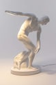 Seletti lampada da tavolo Discobolux Lamp 14807. bianco