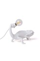 Вітальня та спальня Настільна лампа Seletti Chameleon Lamp 15090 білий