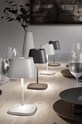 Villeroy & Boch lampada da tavolo wireless a led Neapel 2.0 bianco 96875