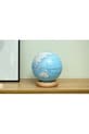 Salon i sypialnia Gingko Design dekoracja led AtlasGlobe Lightblue L G038L.AH biały