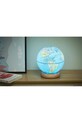 Gingko Design dekoracja led AtlasGlobe Lightblue L G038L.AH biały