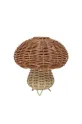 Stolna lampa OYOY Rattan Night Light bež M107682