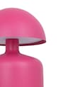 Obývacia izba a spálňa Bezdrôtová led stolná lampa Leitmotiv Impetu LED 14 cm LM2114BP ružová