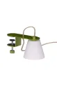Hübsch lampa ścienna z mocowaniem do blatu Lure zielony 962017