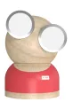 Led nočné svetlo Design Nest Mr Watt Goggle červená KB693MRWATTWOODRED