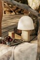 ferm LIVING vezeték nélküli led asztali lámpa Frill 1104271028 bézs AA00