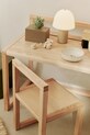 Salon i sypialnia ferm LIVING lampa stołowa bezprzewodowa led Frill 1104271028 beżowy