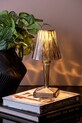 Leitmotiv lampa stołowa led Gem szary LM2262GY