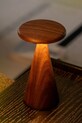Salon i sypialnia Gingko Design lampa stołowa bezprzewodowa led Sylva Large 21 cm G056L.WT brązowy
