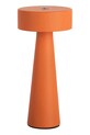 Leitmotiv lampa stołowa bezprzewodowa led Mini LED Ring pomarańczowy LM2241OR
