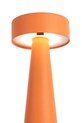 Leitmotiv lampa stołowa bezprzewodowa led Mini LED Ring LM2241OR pomarańczowy AA00