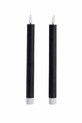 Light & Living set de lumânări led Alira 22 cm 2-pack negru 8801912