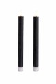 Light & Living set de lumânări led Alira 22 cm 2-pack 8801912 negru AA00
