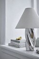 Bloomingville lampa stołowa Silva 35 x 49 cm 82062945 szary AA00