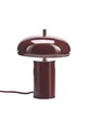 Madam Stoltz lampa stołowa 18 x 24 cm bordowy L19304R