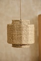 Salotto e camera Calma House paralume per lampada da soffitto Tokyo 30 x 30 x 30 cm TOKYO.L3030.NAT beige