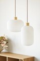Salon i sypialnia House Nordic lampa wisząca Argalo 30 cm 6406313 biały