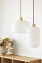 Salon i sypialnia House Nordic lampa wisząca Argalo 20 cm 6406314 biały