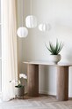 Salon i sypialnia House Nordic lampa wisząca Coventry 28 cm 6406302 biały