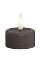 Deluxe Homeart świeca led Mokka Fyrfadslys 4 x 4,5 cm 2-pack